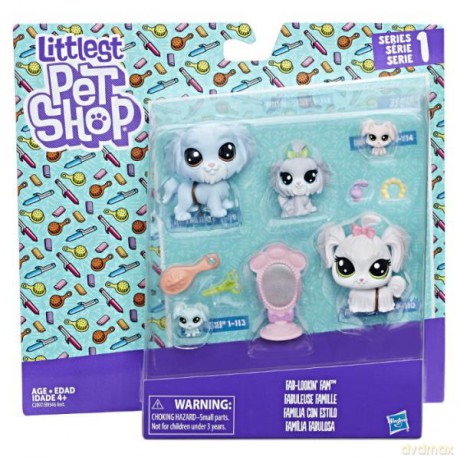 Littlest Pet Shop Rodzina zwierzaków [FIGURKA]