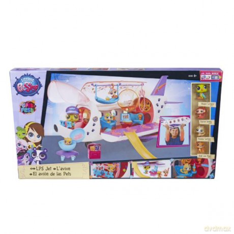Littlest Pet Shop Zwierzakowy samolot [FIGURKA]