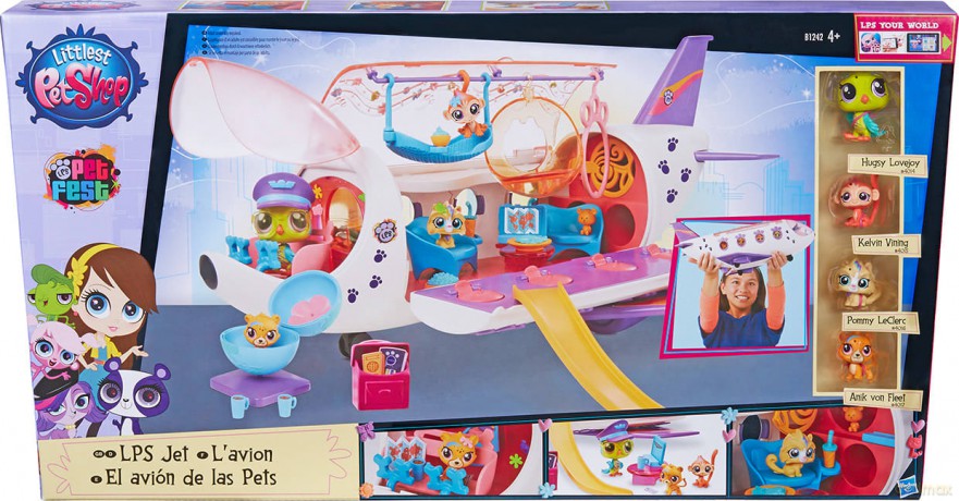 Littlest Pet Shop Zwierzakowy samolot [FIGURKA]