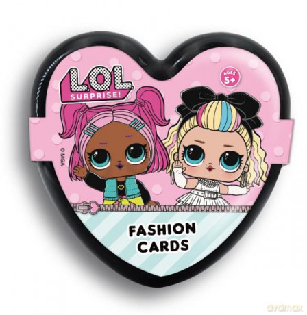 LOL Surprise Fashion Cards - Czarne serduszka