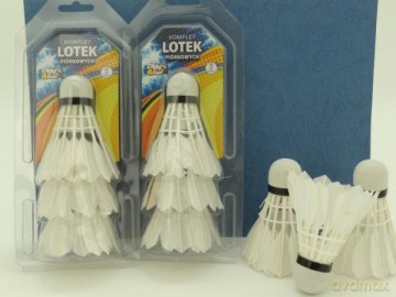 Lotki piórkowe do badmintona
