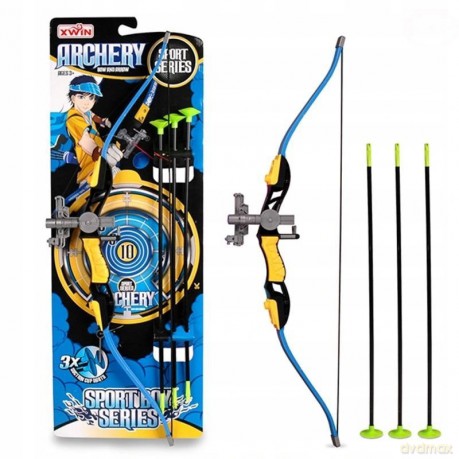 Łuk z celownikiem na blistrze