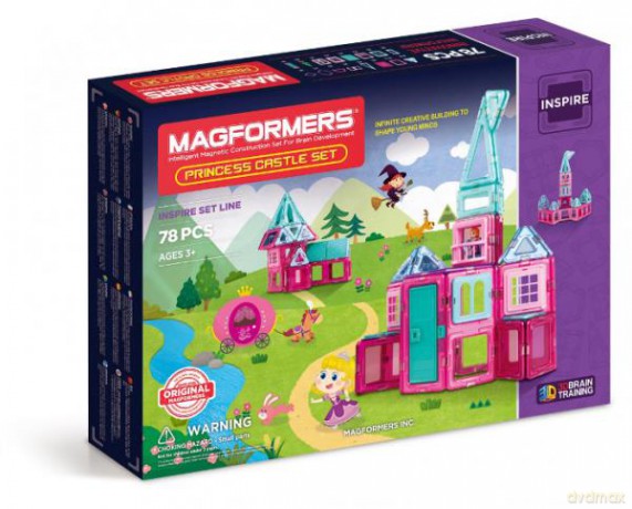 MAGFORMERS Inspire Princess Castle [KLOCKI]