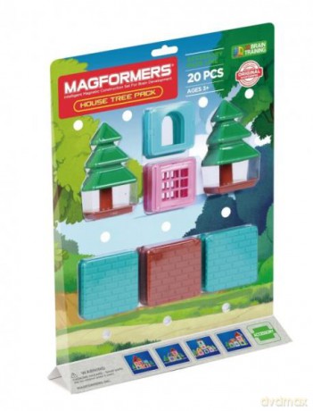 MAGFORMERS Zestaw Domek [KLOCKI]