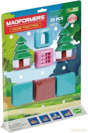 MAGFORMERS Zestaw Domek [KLOCKI]