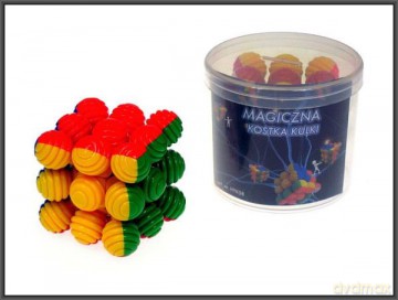 Magiczna kostka Kulkiplastikowym