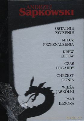 Wiedźmin ( Komplet ) - Andrzej Sapkowski [7XKSIĄŻKA]