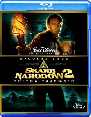 Skarb Narodów 2: Księga Tajemnic (Disney) [Blu-Ray]