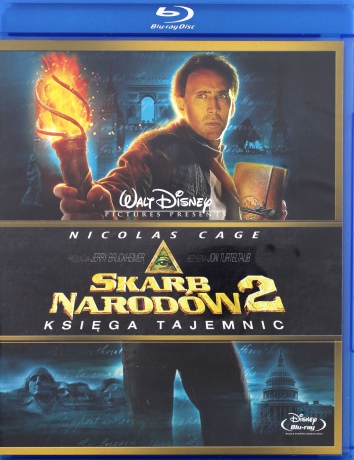 Skarb Narodów 2: Księga Tajemnic (Disney) [Blu-Ray]