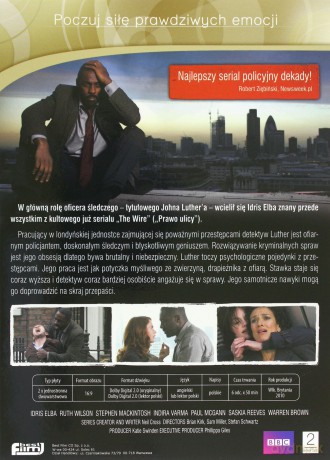 Luther seria 1 (BBC) [BOX] [2DVD]
