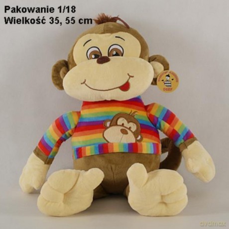 Małpka w Pasiastej Koszulce Duża