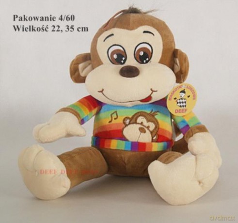 Małpka w Tęczowej Koszulce
