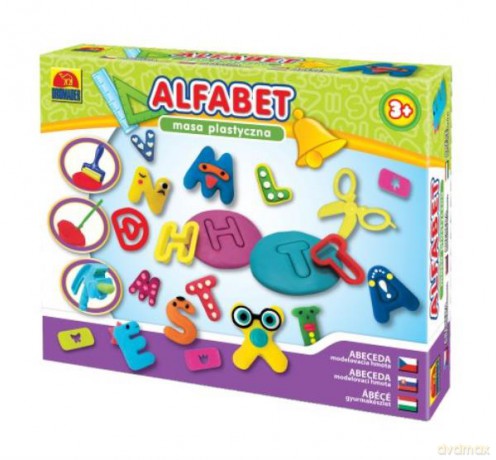 Masa plastyczna - Alfabet