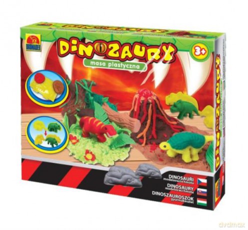 Masa plastyczna - Dinozaury