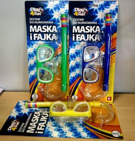 Maska fajka b/c blister mix