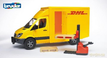 MB Sprinter DHL z podnośnikiem