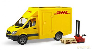 MB Sprinter DHL z podnośnikiem