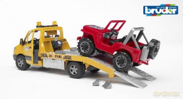 MB Sprinter pomoc drogowa + Jeep i sygnalizacja