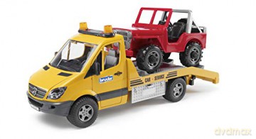 MB Sprinter pomoc drogowa + Jeep i sygnalizacja