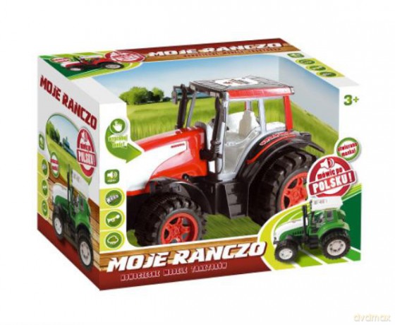 MC Moje ranczo Traktor plast duży