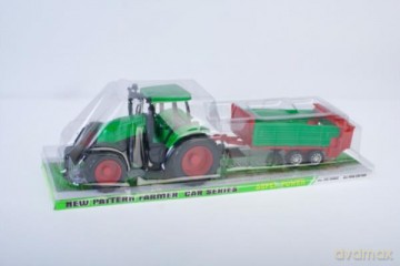 MC Traktor plastikowy z akcesoriami pod kloszem