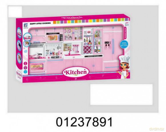 Mebelki kuchenne dla lalek na baterie