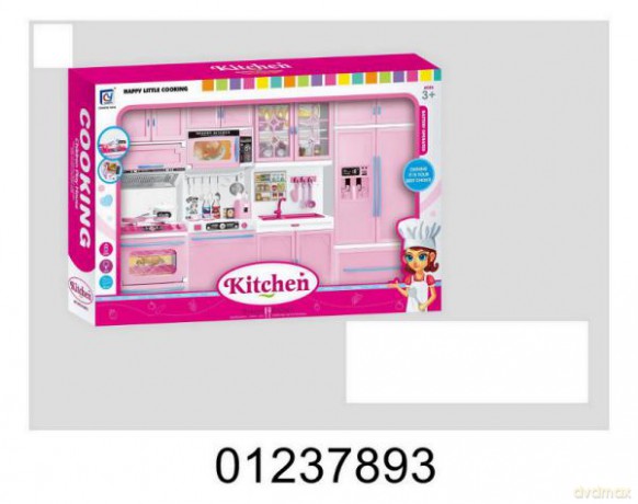 Mebelki kuchenne dla lalek na baterie