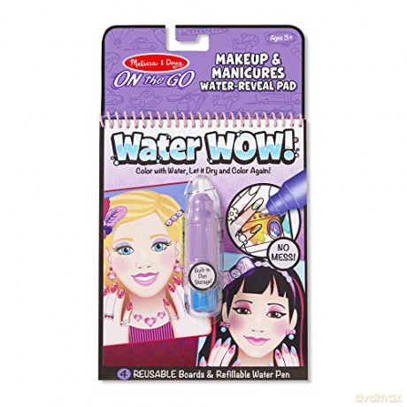MELISSA Kolorowanka wodna Water Wow! Makijaż i manicure