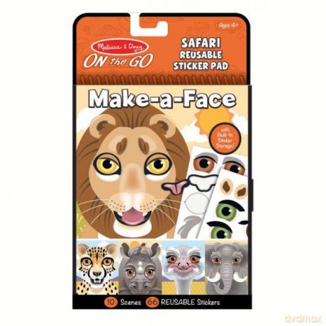MELISSA Naklejki wielokrotnego użytku Safari
