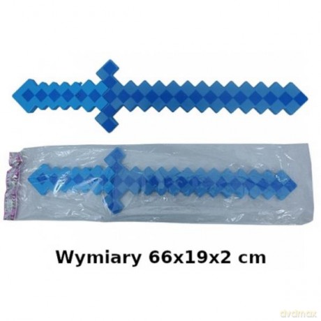 Miecz na baterie kwadraty, worek
