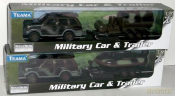 Military auto + ponton