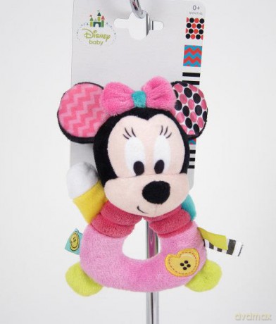 Minnie grzechotka pluszowa