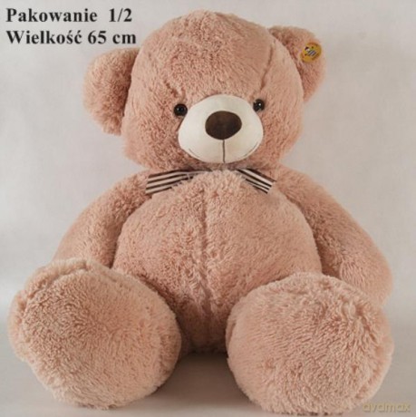 Miś duży z kokardą