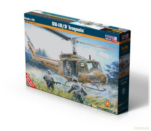 Model helikoptera do sklejania UH