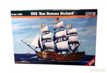 Model statku do sklejania USS Bon Homme Richard