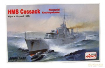Model statku HMS Cossack