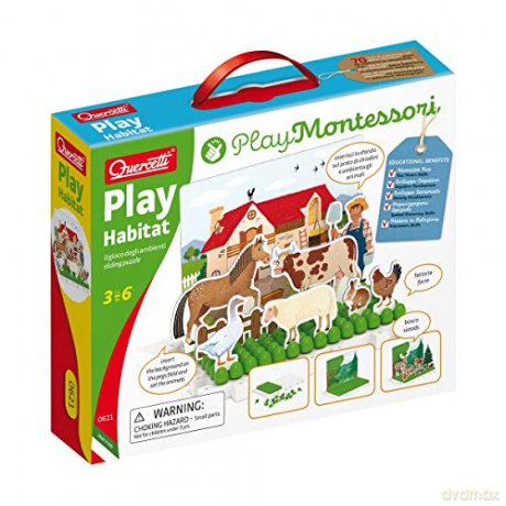 Montessori Play Układanka magnetyczna Zabawa ze środowiskiem