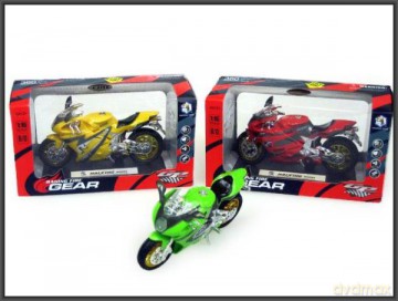 Motocykl w pudełku z dźwiękiem