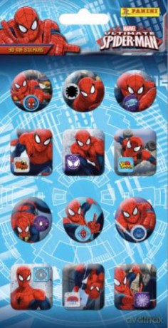 Naklejki powietrzne kapsułki Spiderman