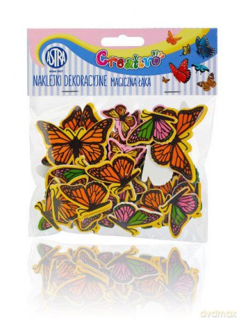 Naklejki samoprzylepne piankowe- magiczna łąka