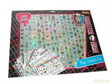Naklejki Spider Man/Monster High PANINI