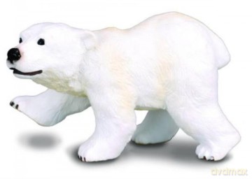 Niedźwiadek polarny idący [FIGURKA]