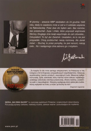 Pod Prąd + CD (twarda) - Władysław Bartoszewski, Michał Komar [KSIĄŻKA]
