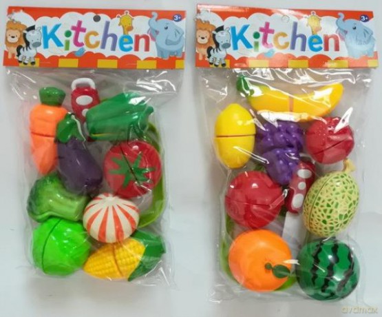 Owoce do krojenia + deska w worku