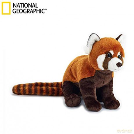 Panda czerwona plusz basic