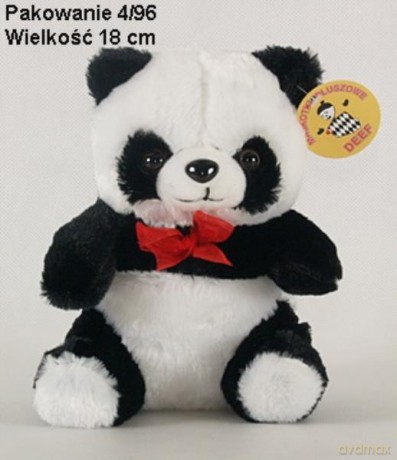 Panda siedząca