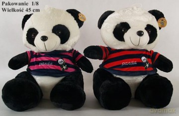 Panda w koszulce wielka