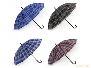 Parasol drewniana rączka
