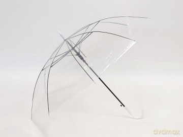 Parasol dziecięcy przeźroczysty