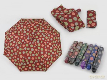 Parasol składany kropki